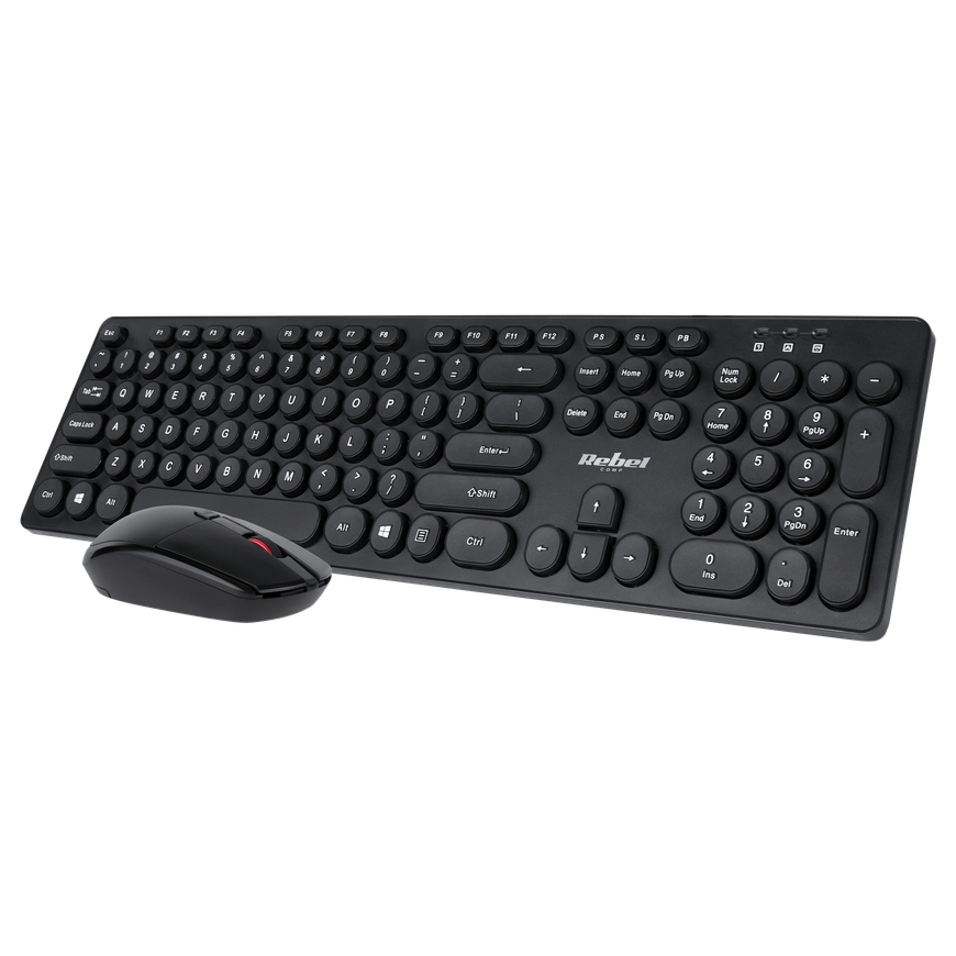 Rebel WS400 wireless keyboard and mouse set – 2