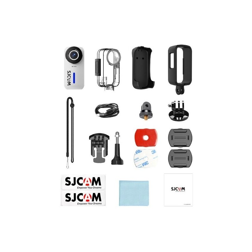 SJCAM C110 veiksmo kamera, balta – 2