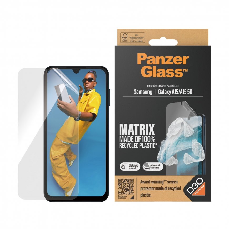 PanzerGlass 7359 Matkapuhelimen näyttö- ja taustasuoja Kirkas näytönsuoja Samsung 1 kpl – 2