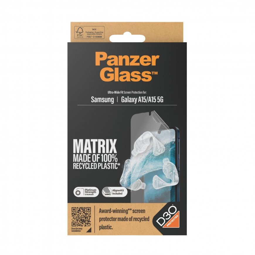 PanzerGlass 7359 Matkapuhelimen näyttö- ja taustasuoja Kirkas näytönsuoja Samsung 1 kpl – 3