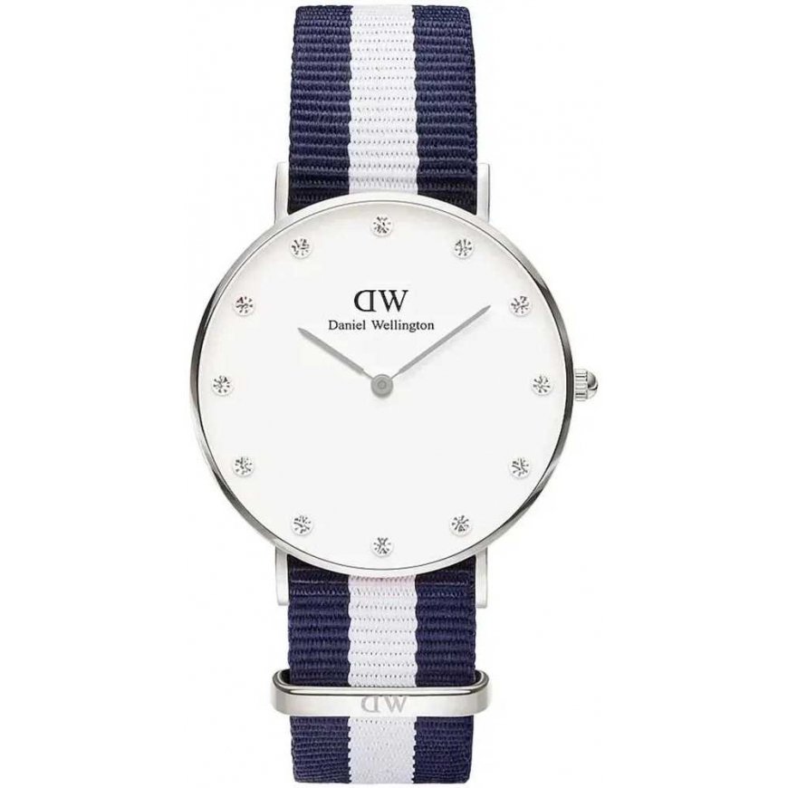 DANIEL WELLINGTON Glasgow Silver Ladies' Watch DW00100082 + BOX – 5