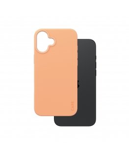 PanzerGlass CARE by ® Fashionable Case Peachy w. MagSafe iPhone 16 Plus mobilo telefonu apvalks Aploksne Rozā