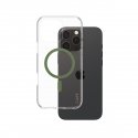 PanzerGlass CARE by ® Flagship Case Transparent Urban Combat w. Green MagSafe iPhone 16 Pro Max mobi