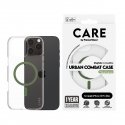 PanzerGlass CARE by ® Flagship Case Transparent Urban Combat w. Green MagSafe iPhone 16 Pro Max PanzerGlass CARE by ® Flagship Case Transparent Urban Combat w. Green MagSafe iPhone 16 Pro Max