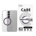 PanzerGlass CARE by ® Flagship Case Transparent Urban Combat w. Plum Purple Qi Compatible Samsung Ga PanzerGlass CARE by ® Flagship Case Transparent Urban Combat w. Plum Purple Qi Compatible Samsung Ga