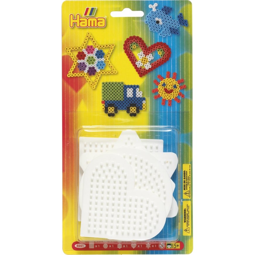Hama Beads 4551 mozaikos kūrimo reikmuo Lenta su skylutėmis