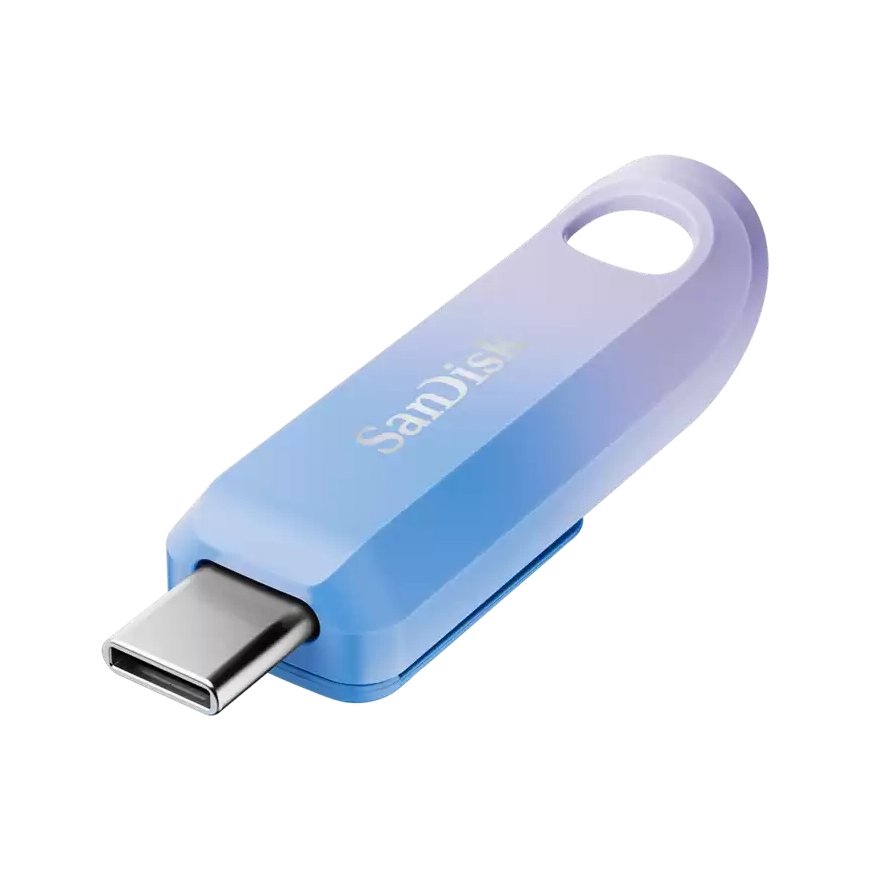 SanDisk Creator USB-välkmälu 1 TB USB tüüp-C 3.2 Gen 1 (3.1 Gen 1) Sinine, Lilla – 2