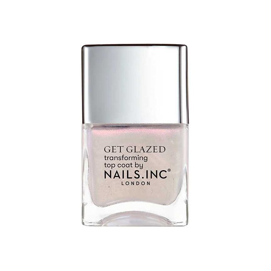 Nails.Inc „Better On Top Get Glazed“ (muutuv kattekiht) 14 ml