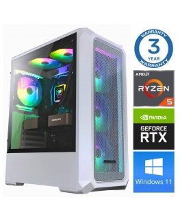 INTOP Ryzen 5 5500 16GB 1TB SSD M.2 NVME+2TB RTX3050 6GB WIN11
