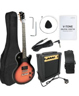 electric guitar V-TONE ESLP39 SB 4/4 Les Paul