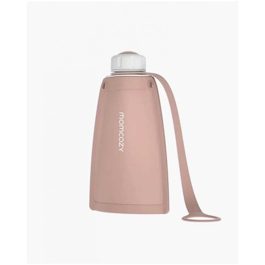 MOMCOZY KAKSIKERTAI SILIKONISET MAITO-SÄILYTYSLAKKISET, 5 KPL, ROOSA – 2