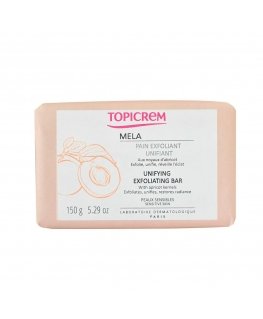 „Topicrem Unifying Exfoliating Bar“ šveičiamasis muilas – 150,0 g
