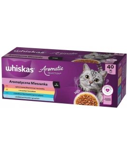 Kissaruoka Whiskas Aromatic selection Mix 40 x 85 g