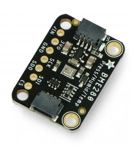BME280, drėgmės, temperatūros ir slėgio jutiklis 110kPa I2C / SPI 3-5V, STEMMA QT / Qwiic, Adafruit 2652