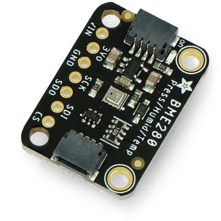 BME280, kosteus-, lämpötila- ja paineanturi 110kPa I2C / SPI 3-5V, STEMMA QT / Qwiic, Adafruit 2652