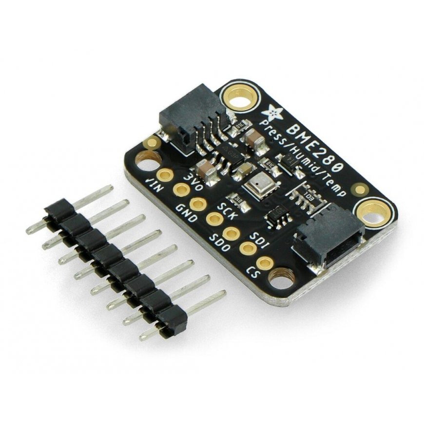 BME280, датчик влажности, температуры и давления 110kPa I2C / SPI 3-5V, STEMMA QT / Qwiic, Adafruit 2652 – 4