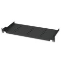 Techly I-CASE TRAY-150BK rack accessory Rack shelf