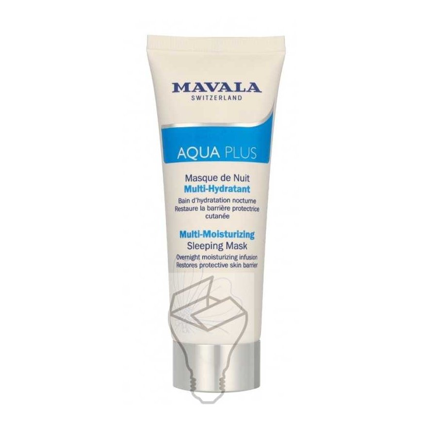 Mavala Aqua Plus Multi-Hüdra Kerge Une Mask, 75 ml