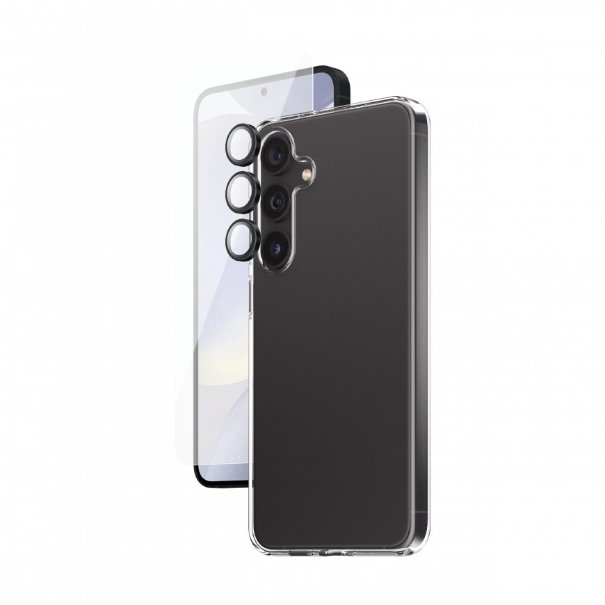 PanzerGlass SAFE. by ® 3-in-1 Pack Samsung Galaxy S24+ Kirkas näytönsuoja 1 kpl