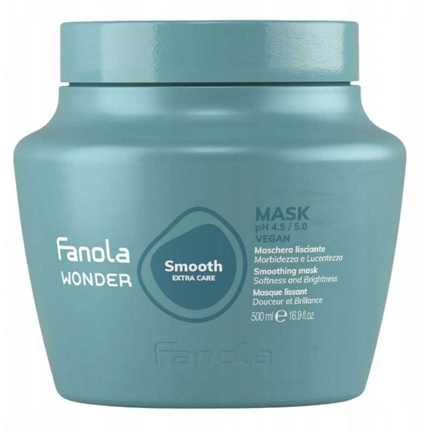 FANOLA_Wonder Smooth Extra Care izlīdzinoša matu maska 500 ml