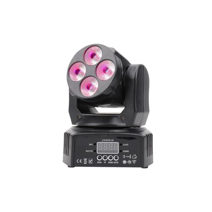LED Moving Head NN 408 MINI WASH with LED feature