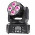 LED judantis galvos NN 408 MINI WASH su LED funkcija LED judantis galvos NN 408 MINI WASH su LED funkcija