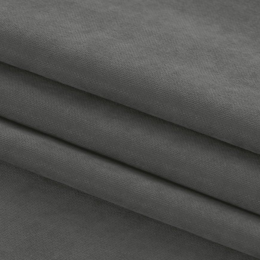 Aizkars MILANA, pelēkā stilā, klasiskā, caurspīdīga, viļņota josla, 7 cm, šenila, 140x245 HOMEDE – 5