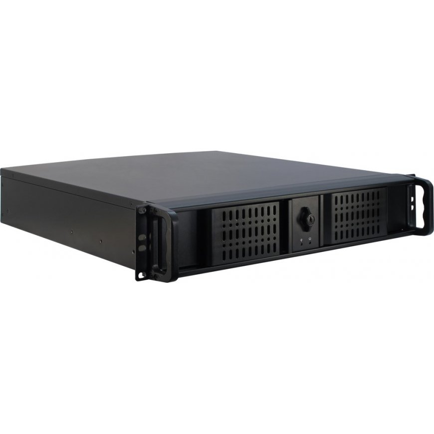 Inter-Tech 2U-2098-SK Rack Black