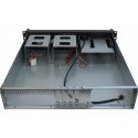 Inter-Tech 2U-2098-SK Rack Black