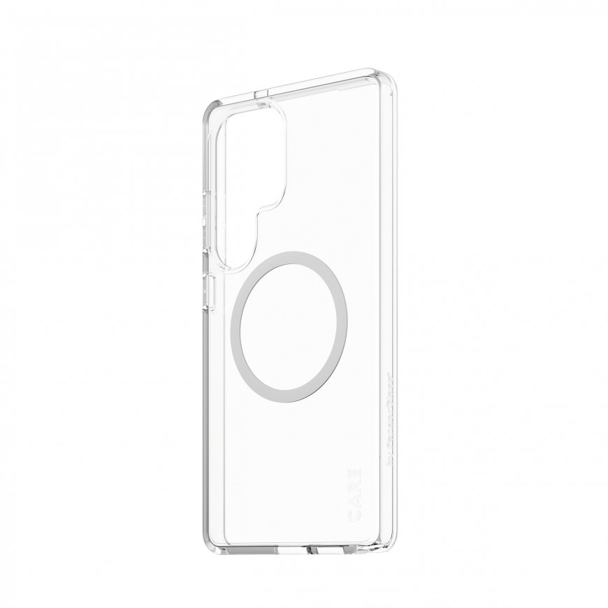 PanzerGlass CARE by ® Flagship Case Transparent Urban Combat w. White Qi Compatible Samsung Galaxy S – 4
