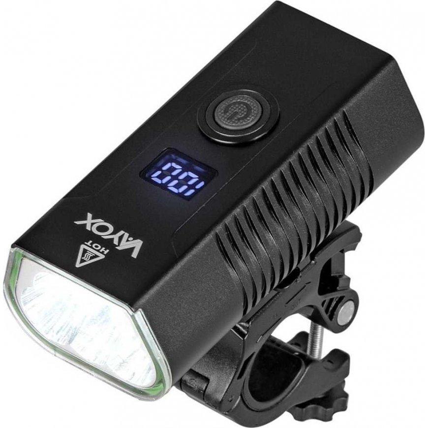 Vayox dviračio žibintas 5x XML 1020lm + maitinimo blokas VA0073 VAYOX