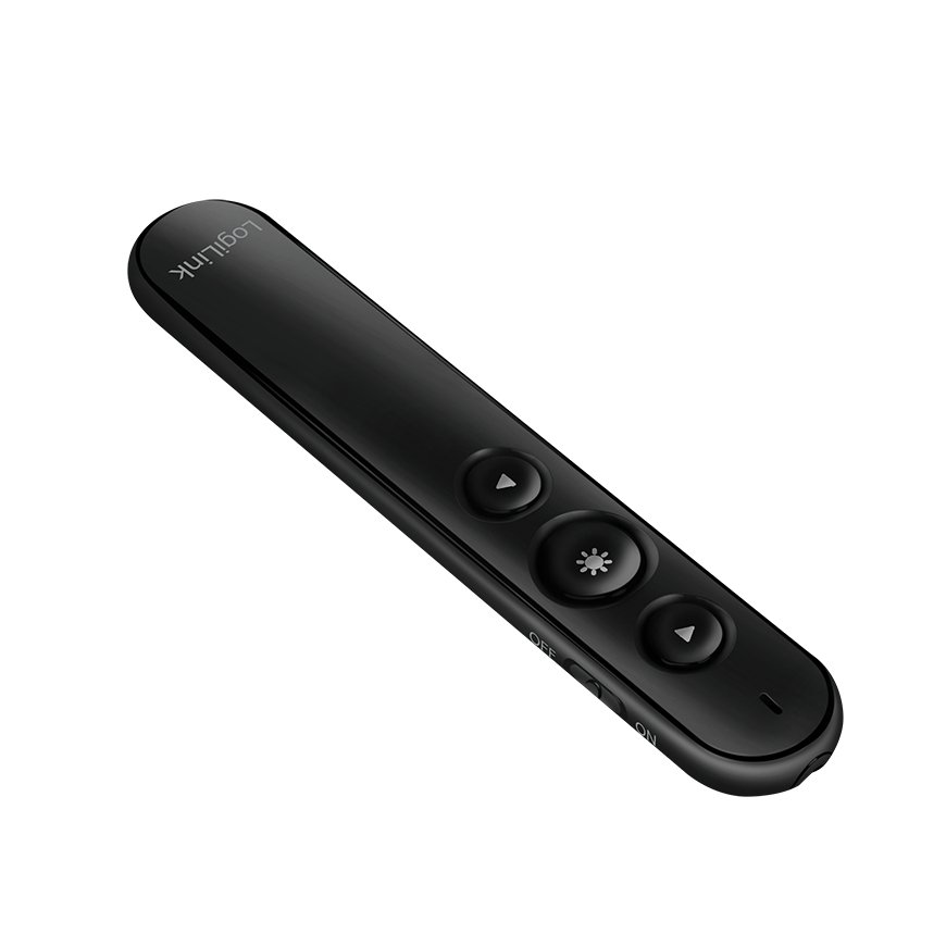 LogiLink ID0190 juhtmevaba esitluspult RF Must – 2