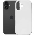 3MK Hardy MagSilicone vāciņš Apple iPhone 16 Plus baltā krāsā