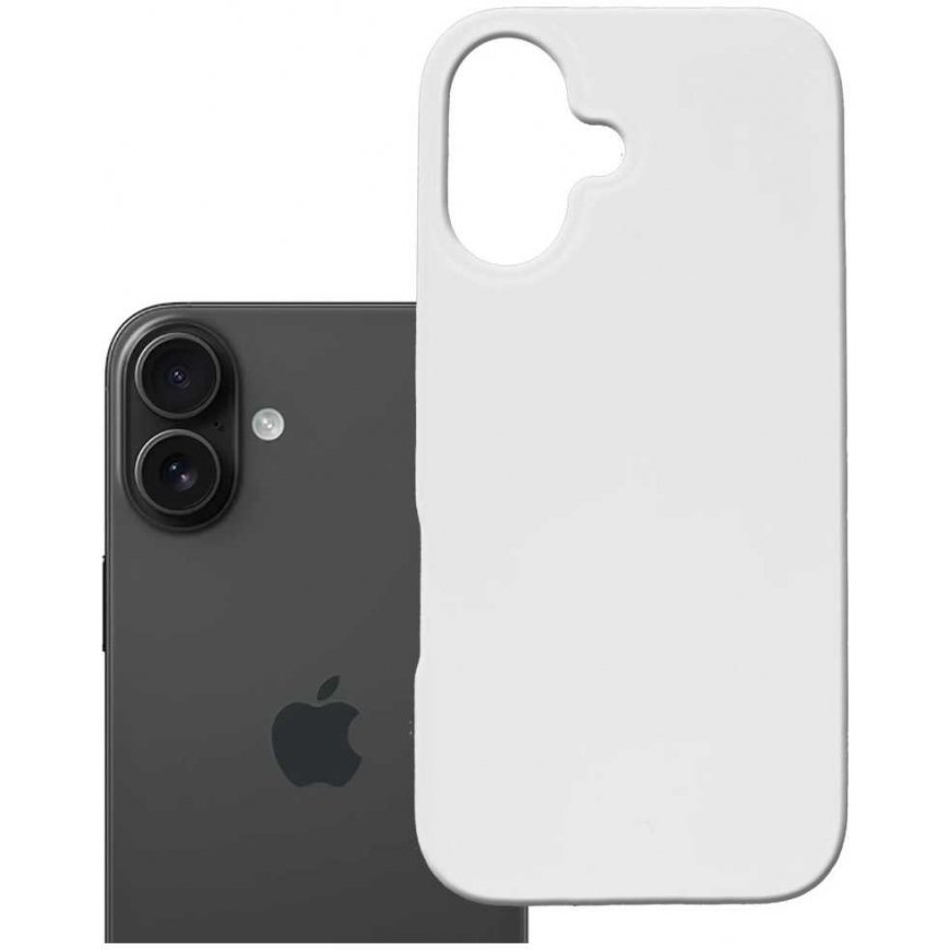 3MK Hardy MagSilicone vāciņš Apple iPhone 16 Plus baltā krāsā – 5