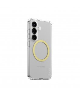 PanzerGlass CARE by ® Flagship Case Transparent Urban Combat w. Chardonnay Qi Compatible Samsung Galaxy S25