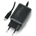 Источник питания Argon40 USB тип C 5.25V/3.5A, предназначенный для Raspberry Pi 4B - черный Источник питания Argon40 USB тип C 5.25V/3.5A, предназначенный для Raspberry Pi 4B - черный