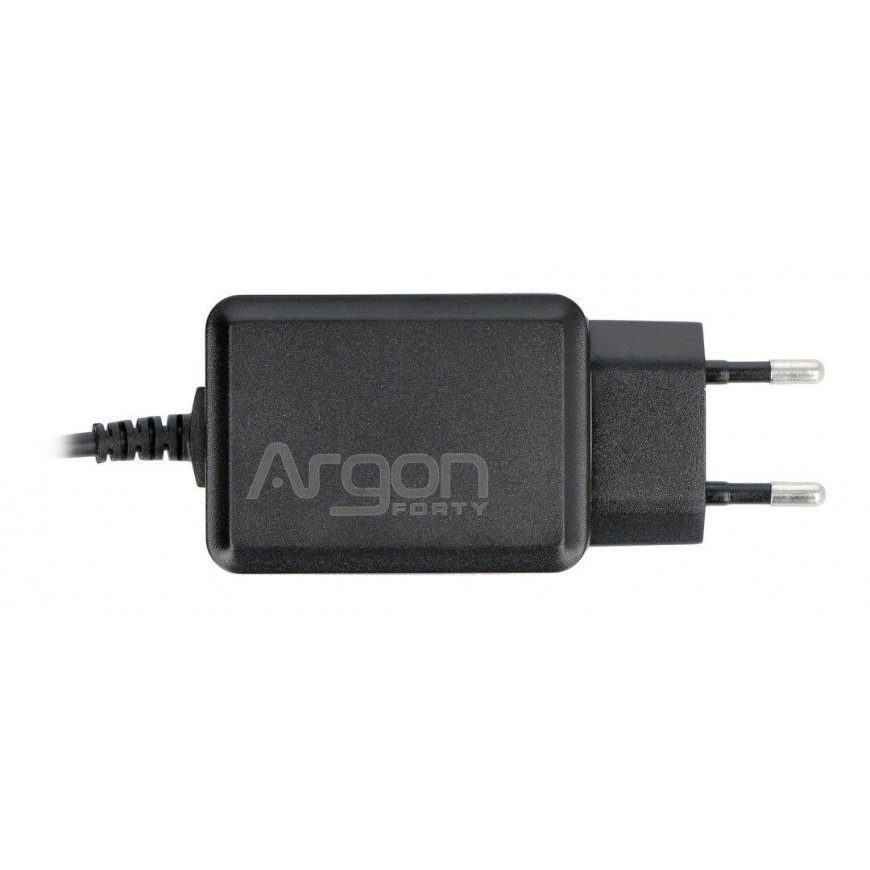 Maitinimo šaltinis Argon40 USB tipas C 5.25V/3.5A, skirtas Raspberry Pi 4B - juodas – 2