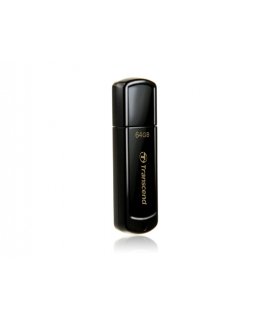 Transcend JetFlash 350 USB-välkmälu 64 GB USB tüüp A 2.0 Must