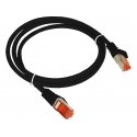 AVIZIO KKS6CZA1.0 сетевой кабель Черный 1 m Cat6 F/UTP (FTP)