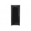 Lanberg FF01-6827-12BL püstik 27U Eraldiseisev serverikapp Must