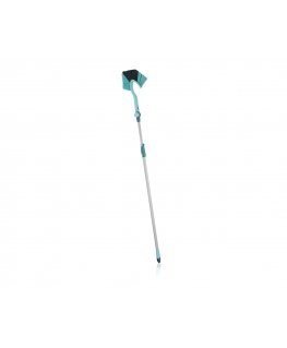 Leifheit 41510 scrub brush Aluminium, Black, Turquoise