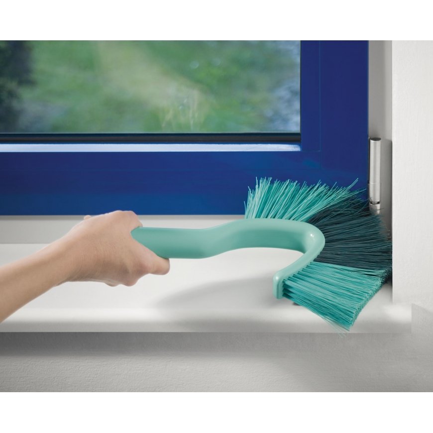 Leifheit 41510 scrub brush Aluminium, Black, Turquoise – 2