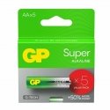 ALKALISKĀS AKUMULATORI LR6/ AA GP SUPER 5GB. ALKALISKĀS AKUMULATORI LR6/ AA GP SUPER 5GB.