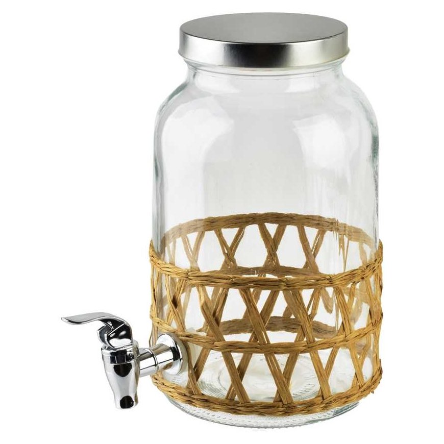 Mondex MODERNI KEITTI Lasikulho hanalla 3,5 l, punottu, 11,4 x 16 x 25,6 cm – 2