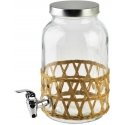 Mondex MODERNI KEITTI Lasikulho hanalla 3,5 l, punottu, 11,4 x 16 x 25,6 cm Mondex MODERNI KEITTI Lasikulho hanalla 3,5 l, punottu, 11,4 x 16 x 25,6 cm