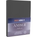 Paklode DecoKing Amber Tumedas hall, 220x200 cm, kummiga Paklode DecoKing Amber Tumedas hall, 220x200 cm, kummiga