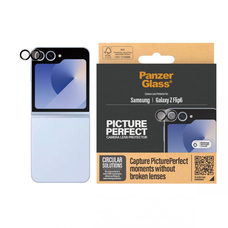 PanzerGlass ® PicturePerfect Camera Lens Protector Samsung Galaxy Z Flip6 Kirkas näytönsuoja 1 kpl – 2