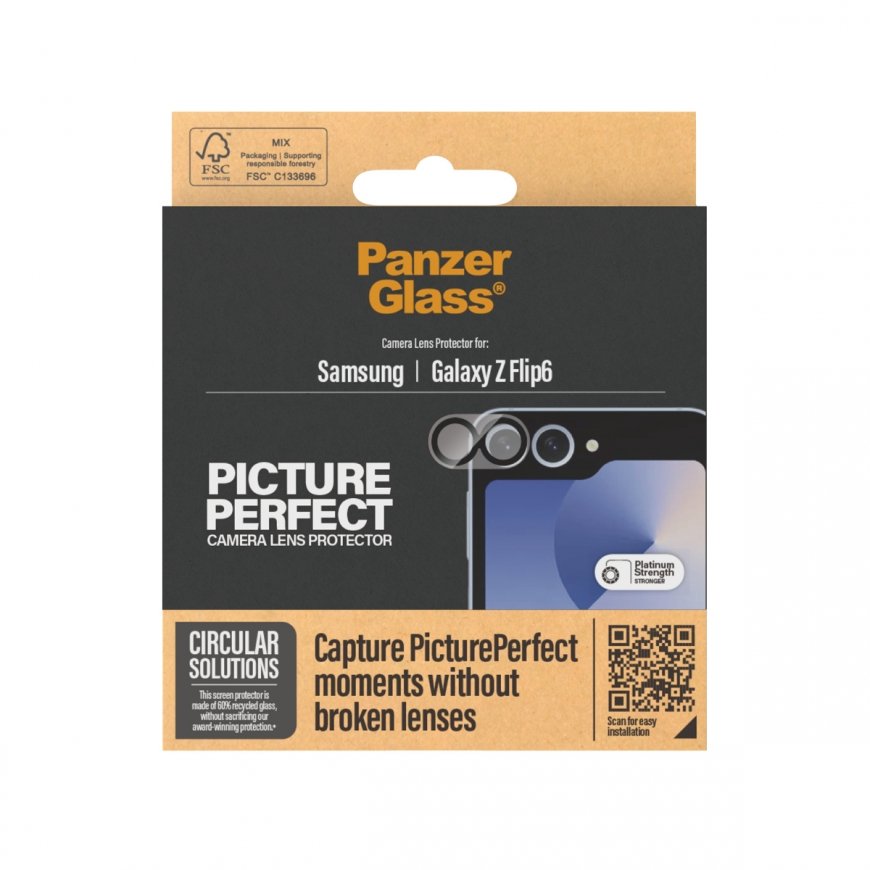 PanzerGlass ® PicturePerfect Camera Lens Protector Samsung Galaxy Z Flip6 Skaidri ekrano apsauga 1 v – 3