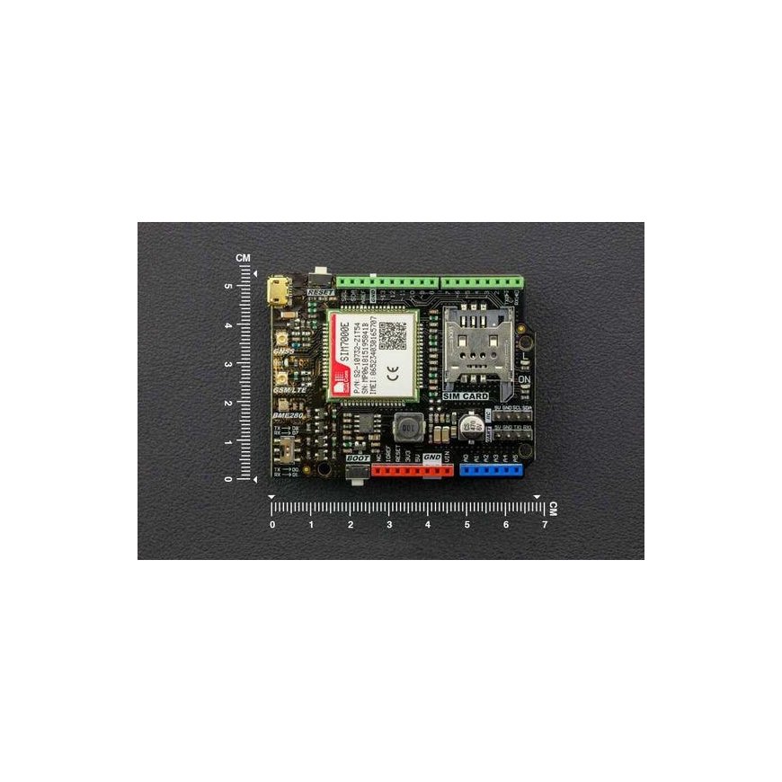 DFRobot Shield NB-IoT/LTE/GPRS/GPS SIM7000E - Arduino juhtimisseadmele
