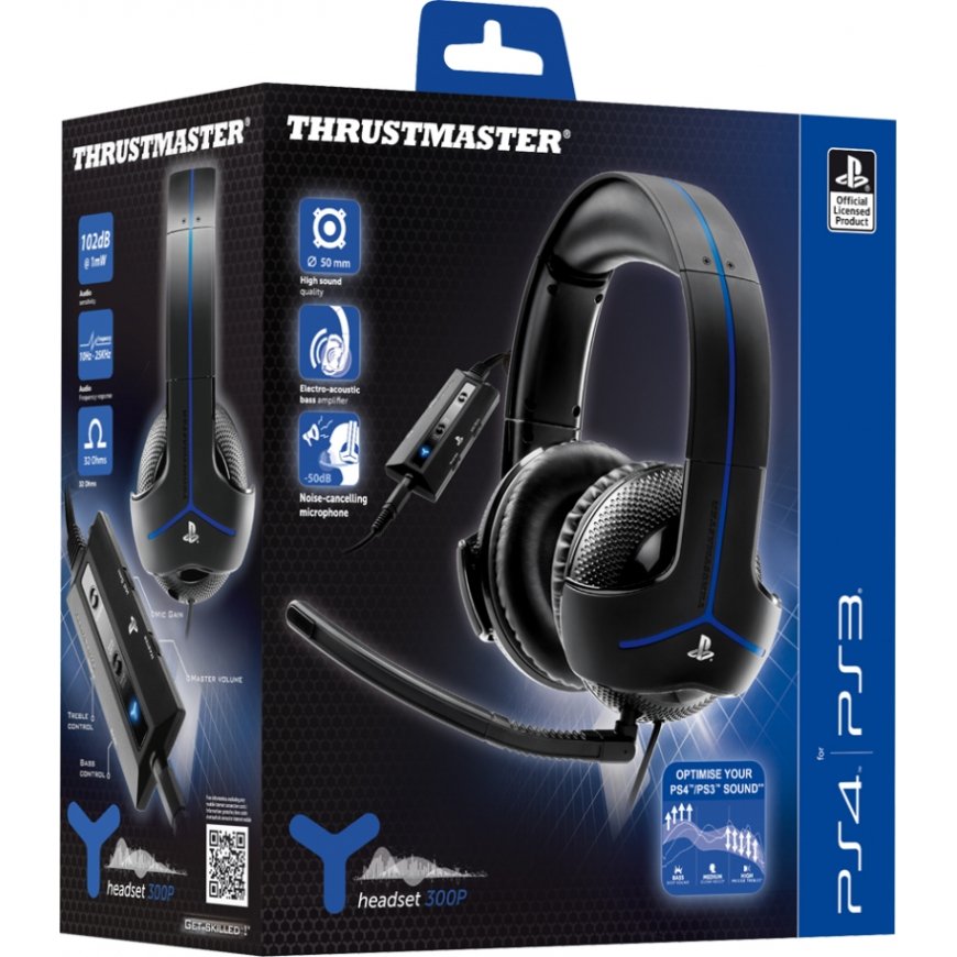 Thrustmaster Y-300P Austiņas Vadu Speļu Melns – 4